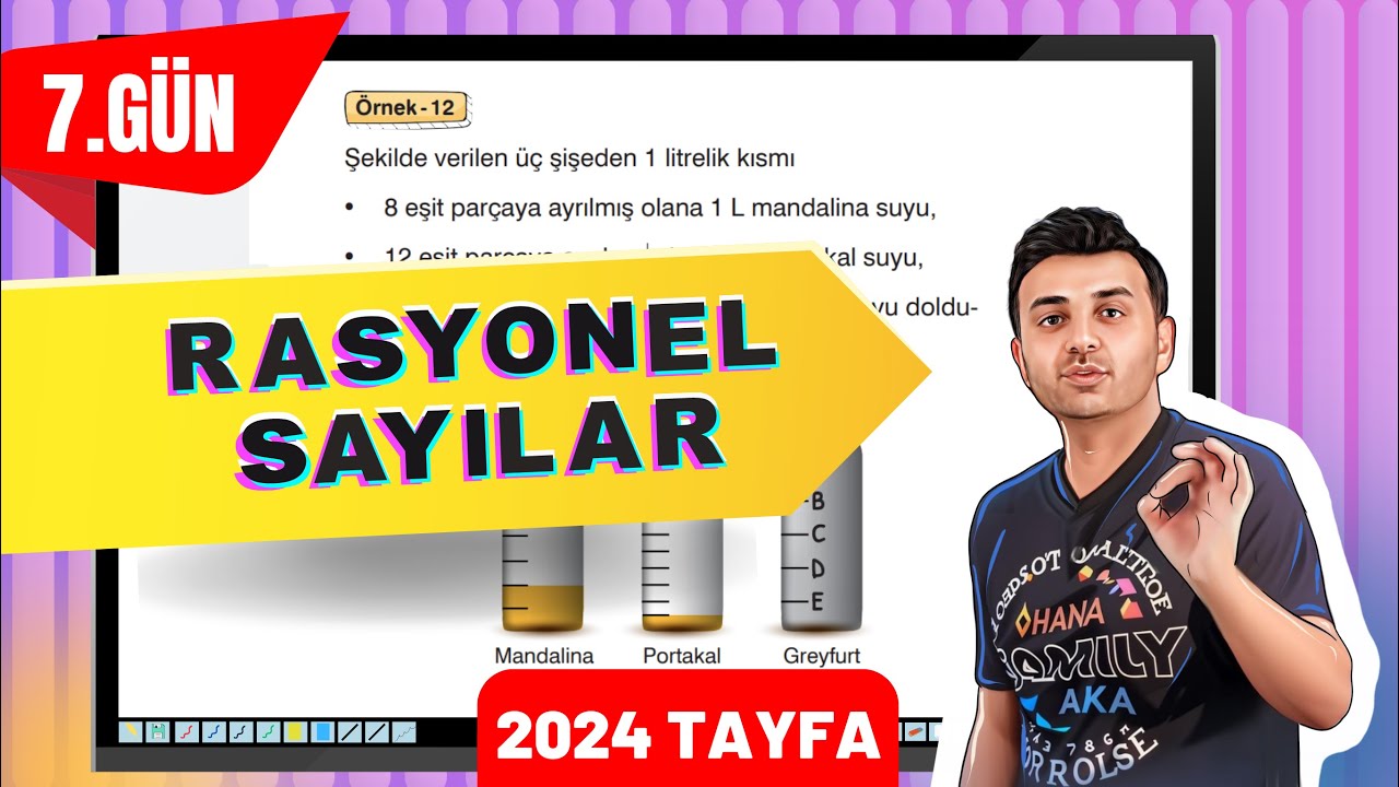 RASYONEL SAYILAR | 7. GÜN #40GündeTYTmatematikkampı