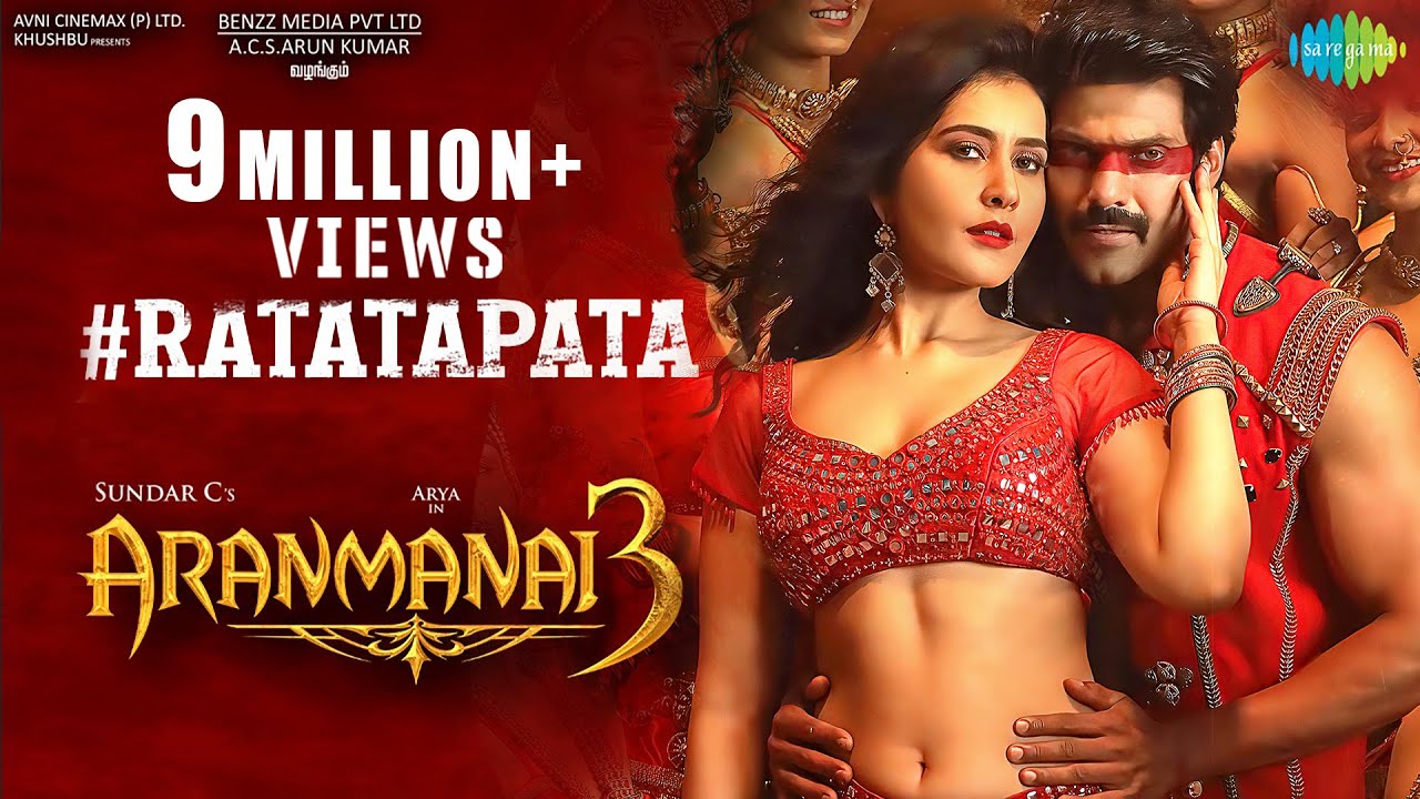 Ratatapata - Video Song | Aranmanai 3 | Arya, Raashi Khanna | Sundar C | C. Sathya | Arivu