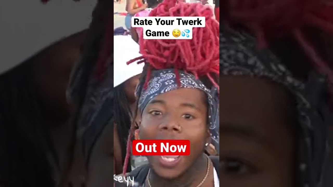 Rate Your Twerk Game 🤤💦 #OrangeCrush #PublicInterview #Shorts