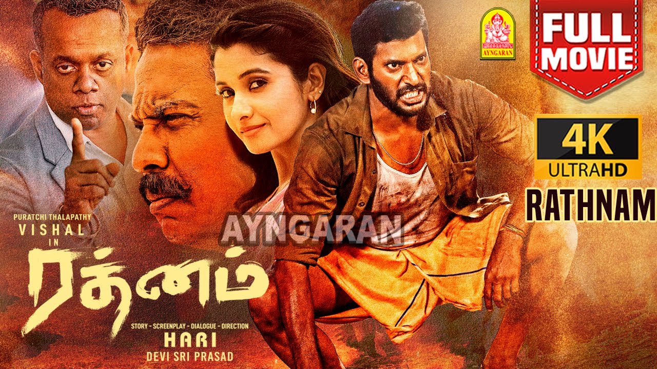 Rathnam | 4K Action Full Movie - ரத்னம் | Vishal | Hari | Priya Bhavani Shankar | Samuthirakani