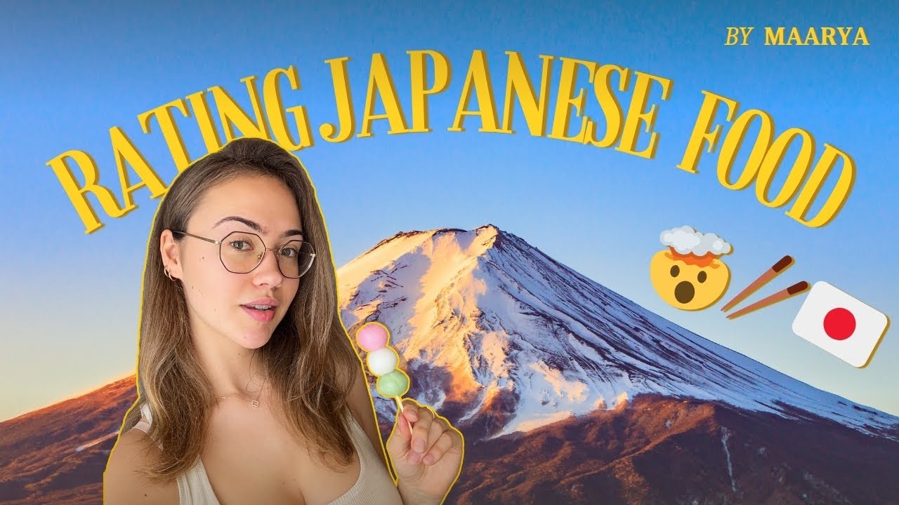 Rating famous Japanese foods. You'd be surprised! 😯 #japanesefood