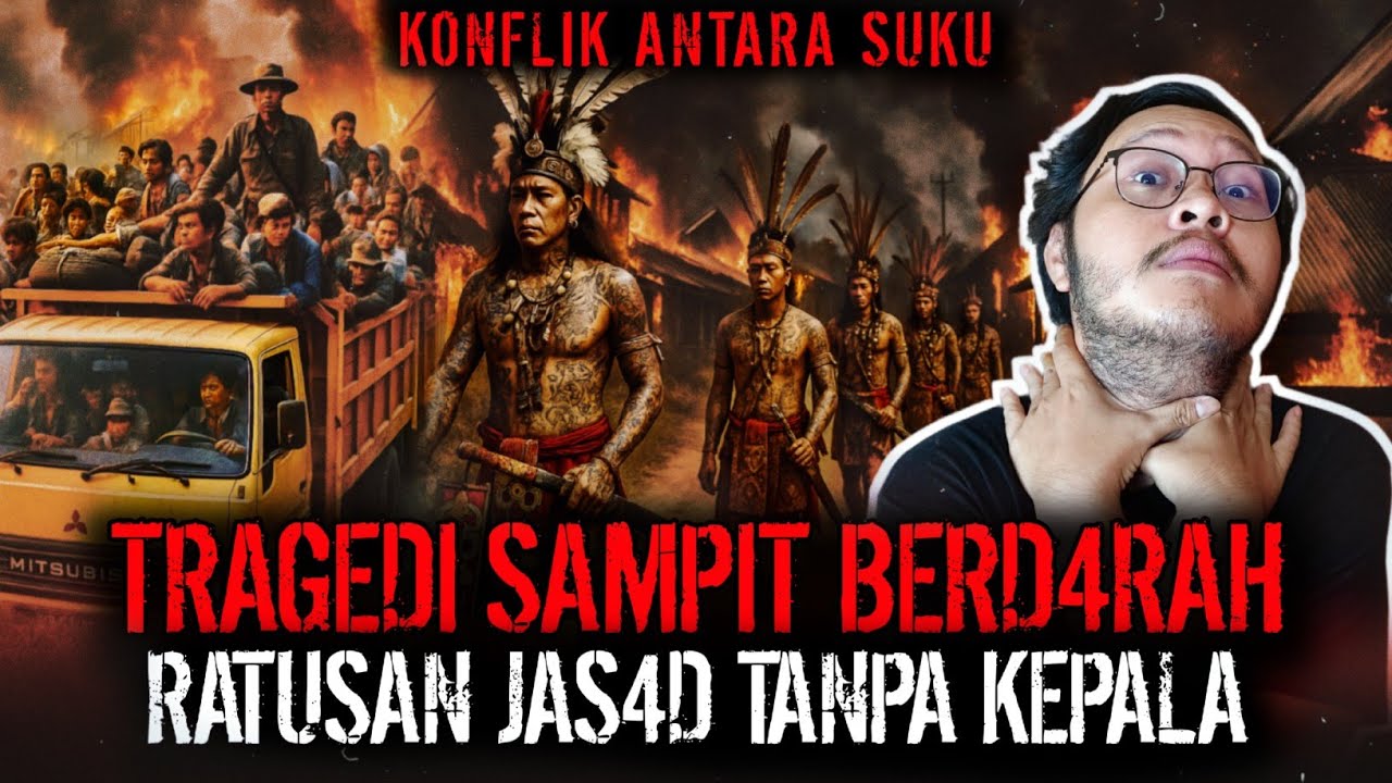 RATUSAN KEPALA HILANG DI SINI ?? TRAGEDI SAMPIT DI KALIMANTAN