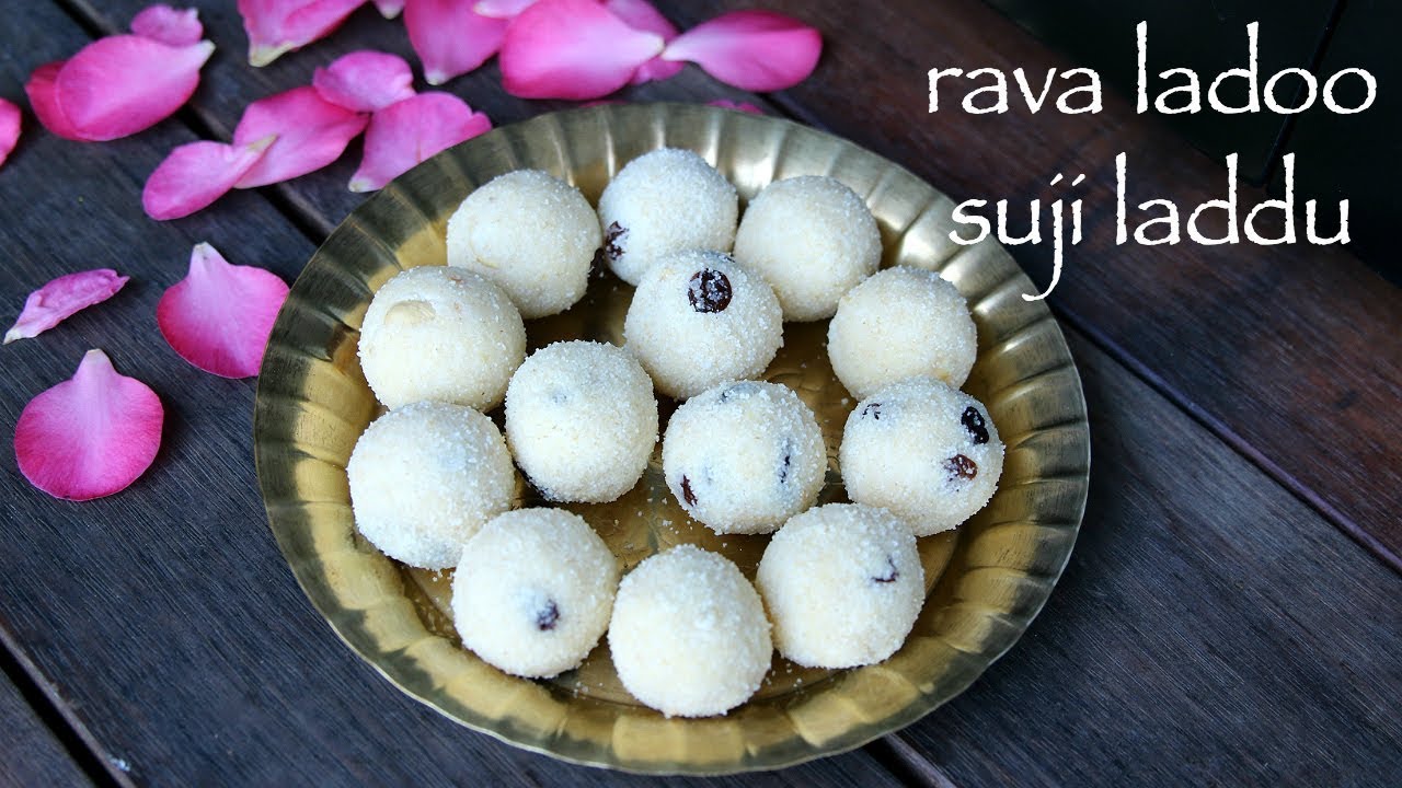 rava ladoo recipe | rava laddu recipe | how to make sooji laddu or sooji ladoo