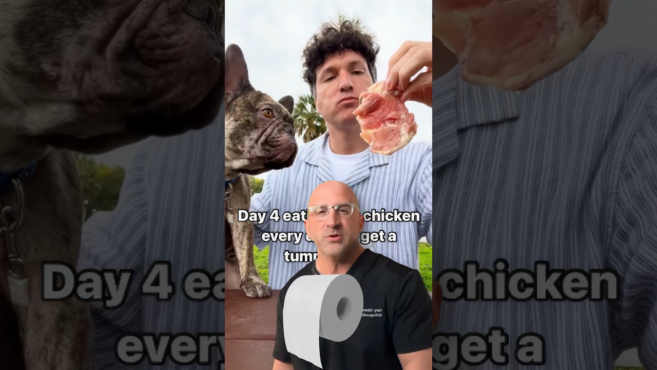 Raw Chicken, Diarrhea and a Trip to the ER #shorts