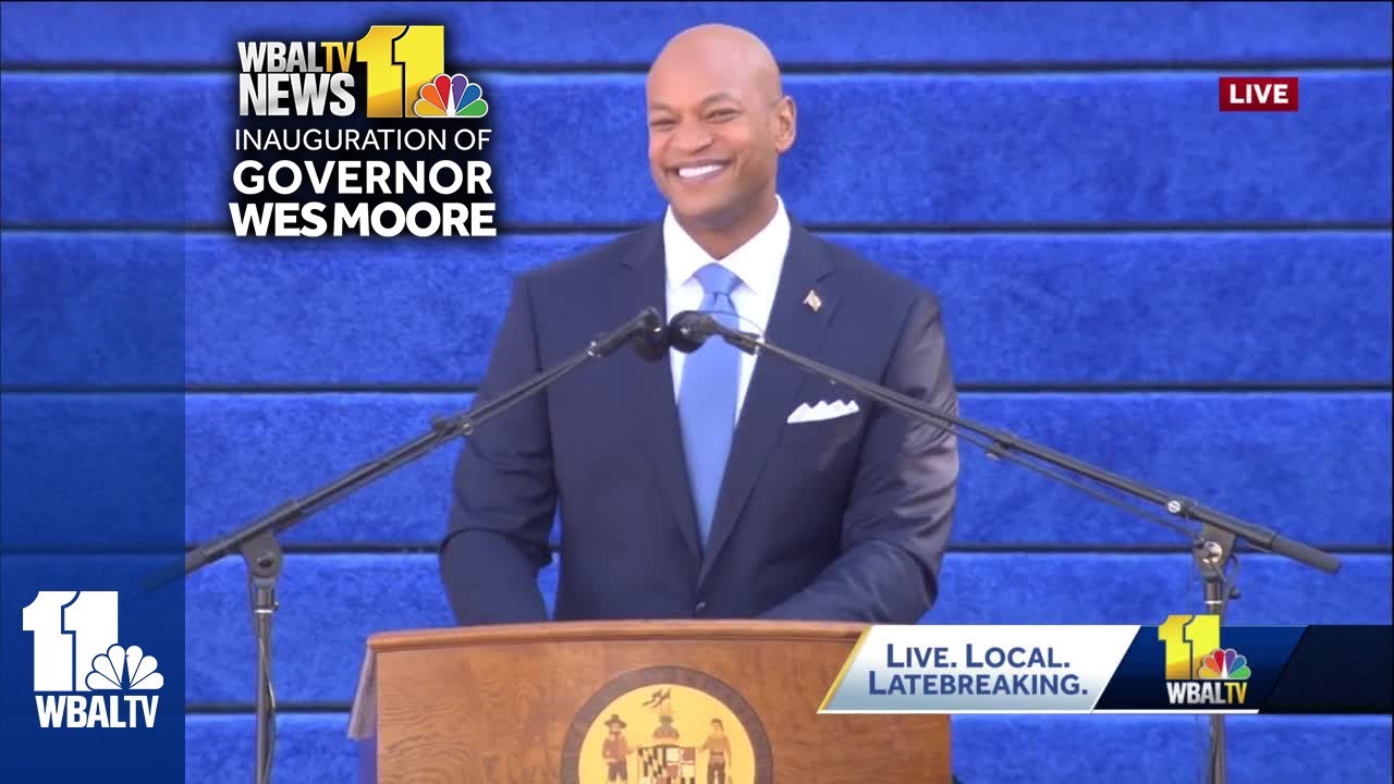Raw: Gov. Wes Moore's 2023 inaugural address
