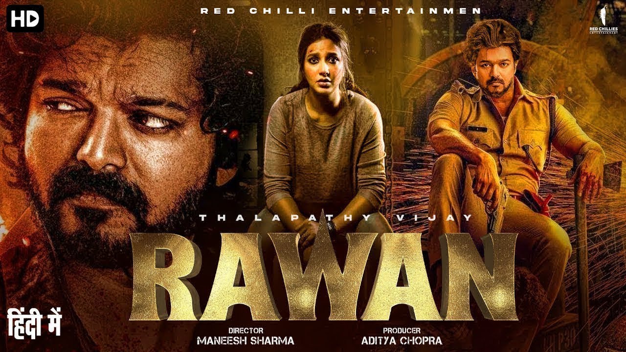 RAWAN 2025  - Vijay Thalapathy New Released Movie  | South Indian Hindi Dubedd  Full Action Movie |