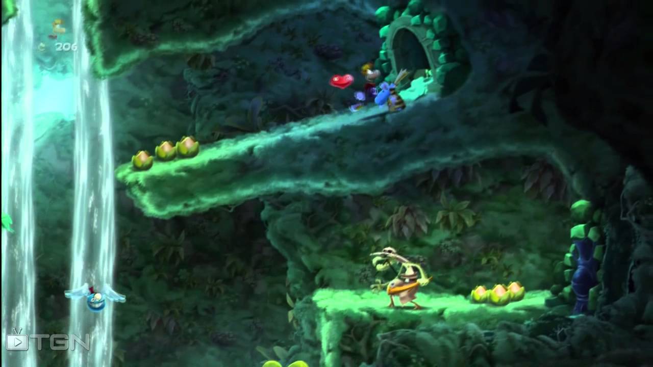 Rayman Legends - Swinging Caves - All Teensies