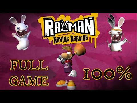 Rayman Raving Rabbids | PS2 | FULL WALKTHROUGH