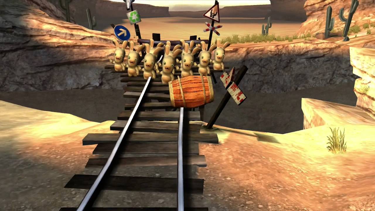 Rayman Raving Rabbids Walkthrough Bunnies Don‘t Understand Bowling