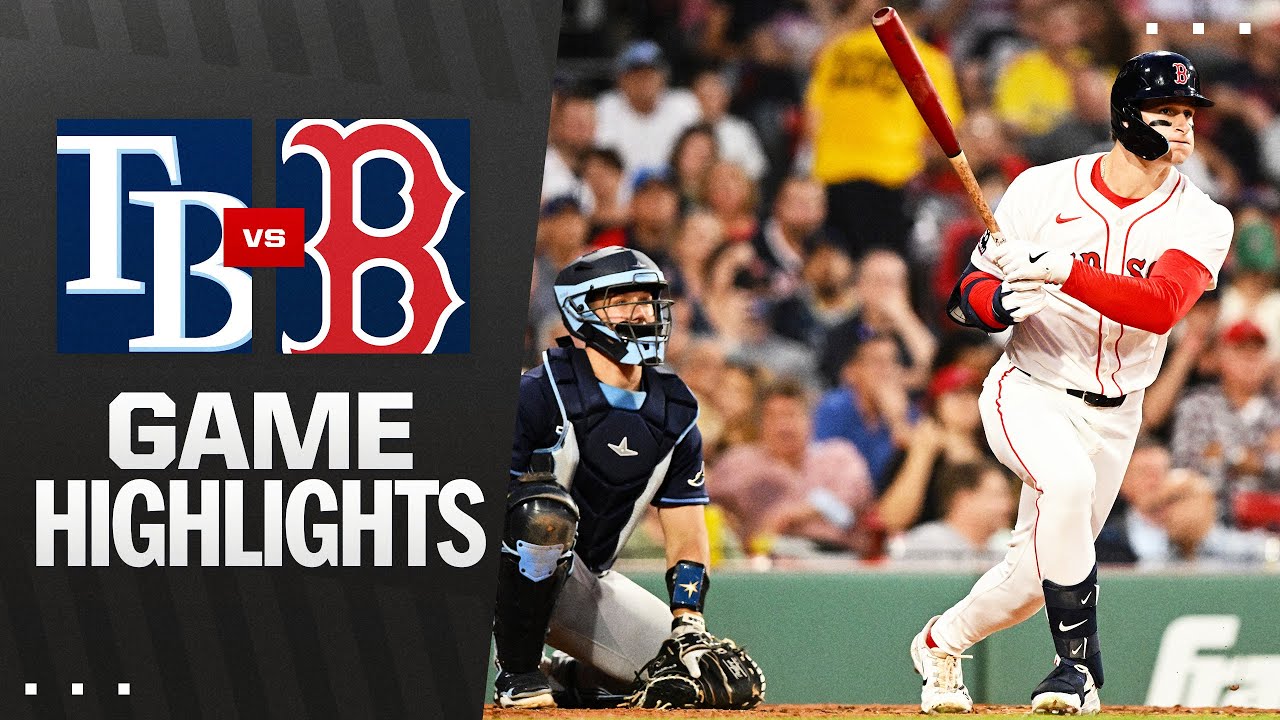 Rays vs. Red Sox Game Highlights (6/11/25) | MLB Highlights