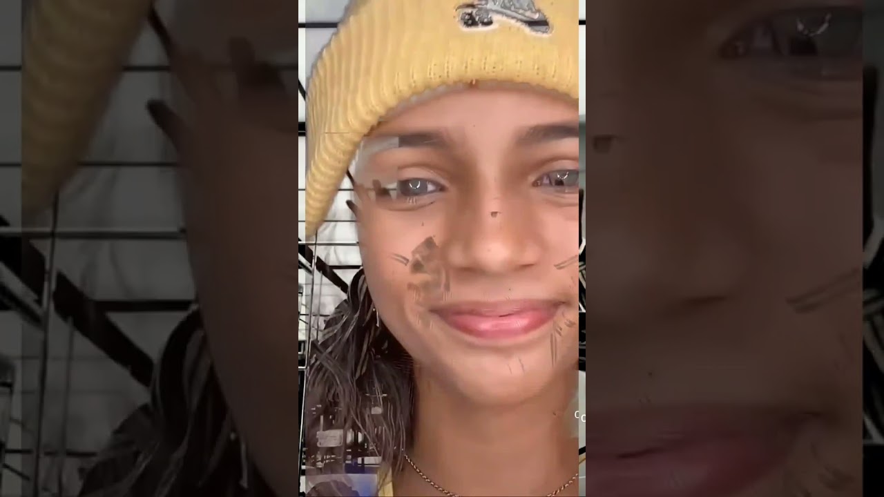 Rayssa Leal dançando 💃🏼 e cantando 🎤 🩵🖤💗
