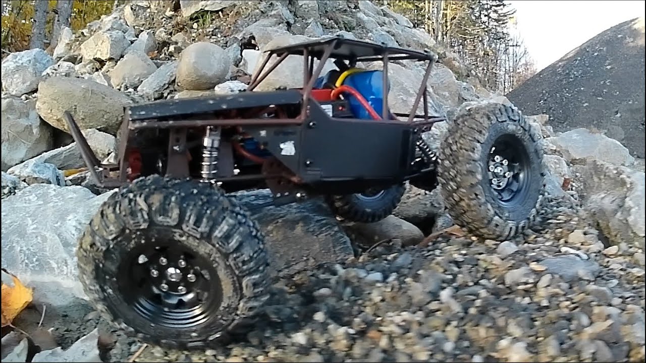 RBR/C Jeep CJ All-Metal Chassis with WPL Drivetrain, Injora Rims & Tires