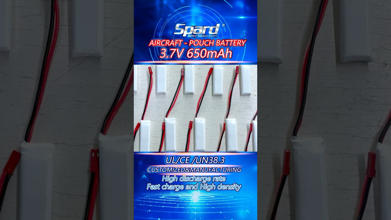 RC Aircraft/RC Plane-pouch battery 3.7V 650mAh .Welcome to consult and customize#rcplane #battery