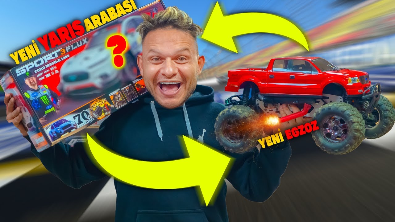 RC ARABAMIZA YENİ EGZOZ, MODİFİKASYON VE YENİ ARABA!