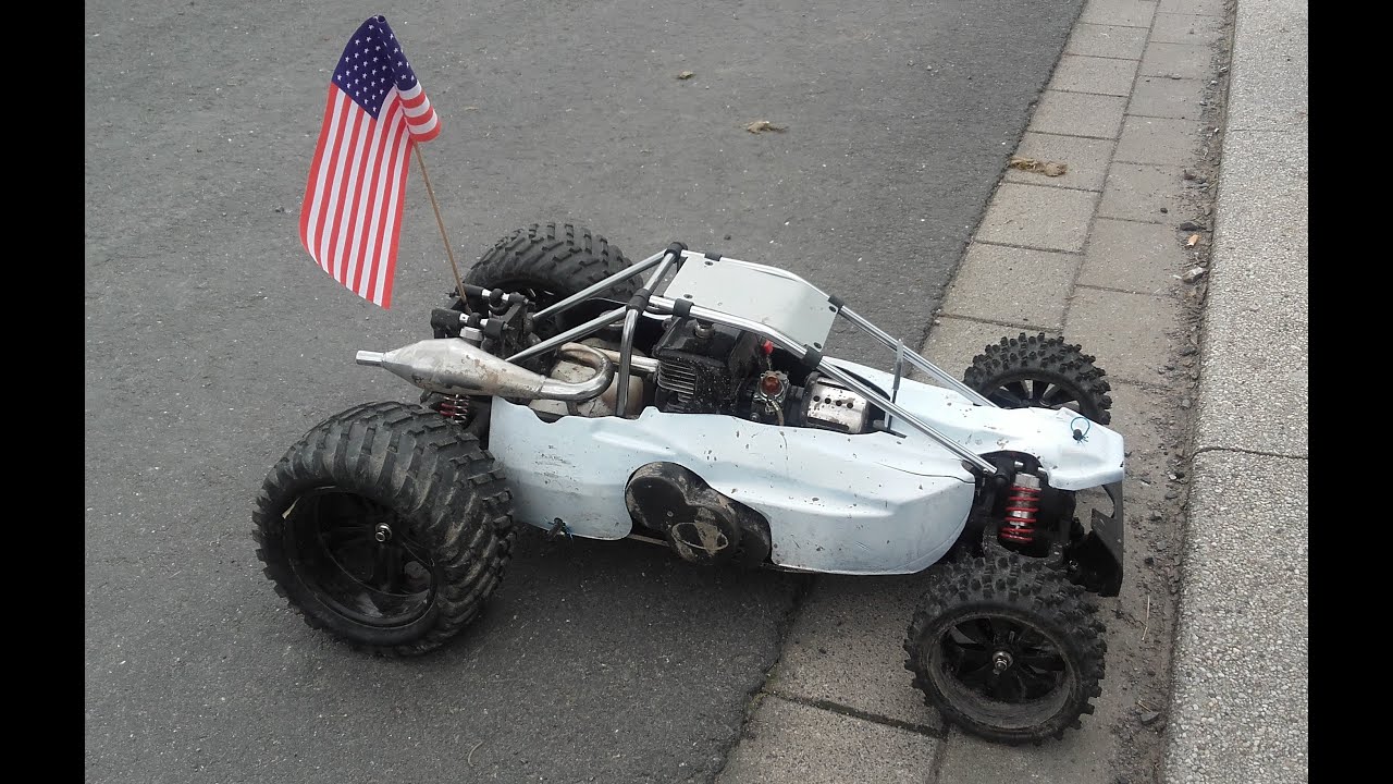 RC Good Year D.A USA Carbon Fighter doppel Querlenkerbruch,Wanderpylone Slalom fahren !