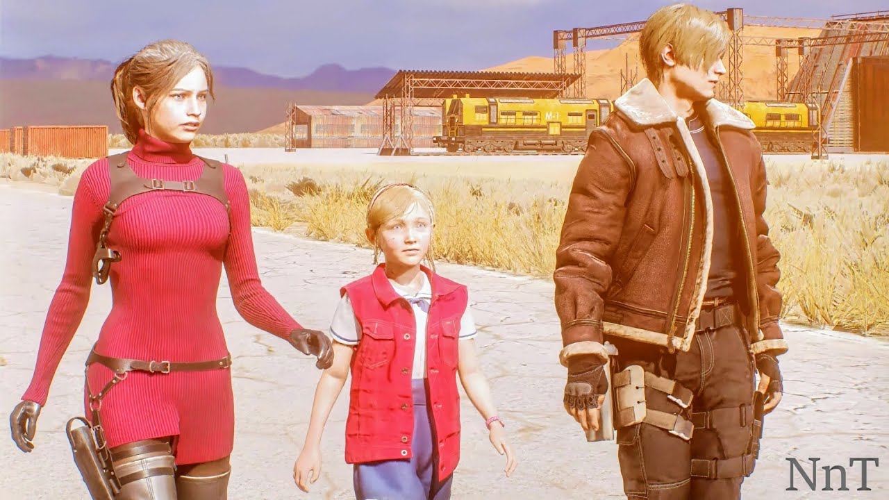 RE4R Ada's Story Outfit For Claire (Ep.5) 4K