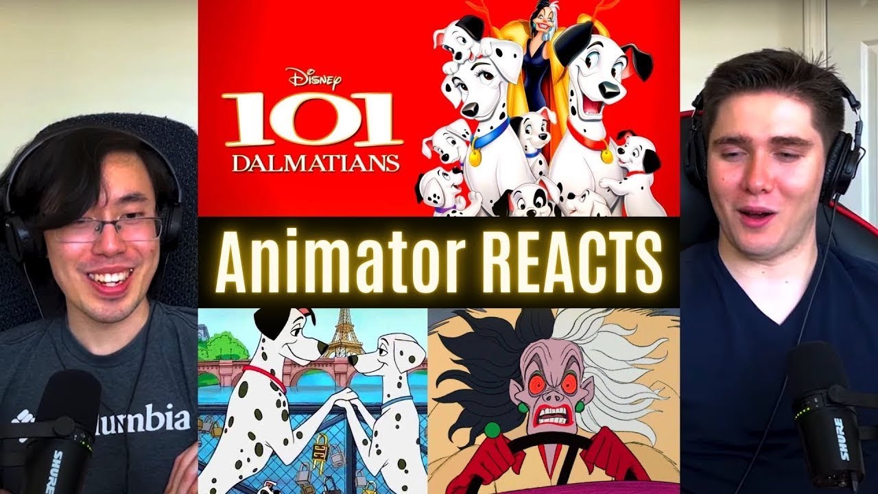 REACTING to *101 Dalmatians (1961)* THIS IS SCARY!!! (First Time Watching) Animator Reacts