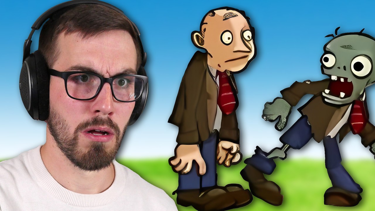Reacting to CURSED PvZ Videos! (Cursed Plants vs Zombies)
