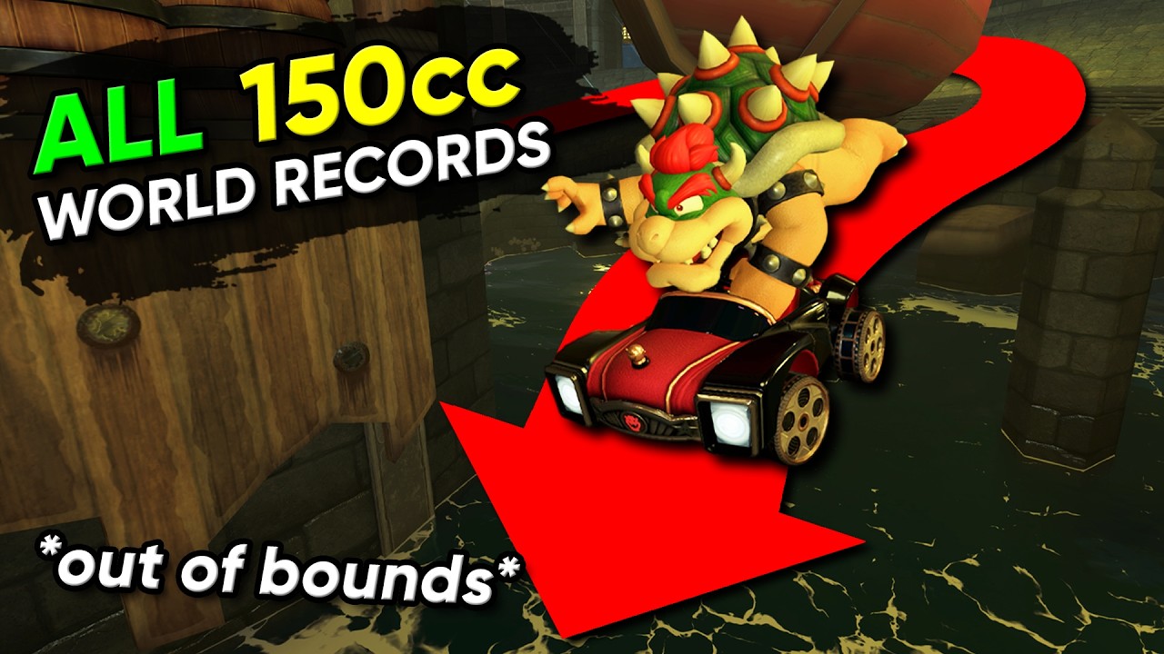 Reacting to EVERY World Record in Mario Kart World!