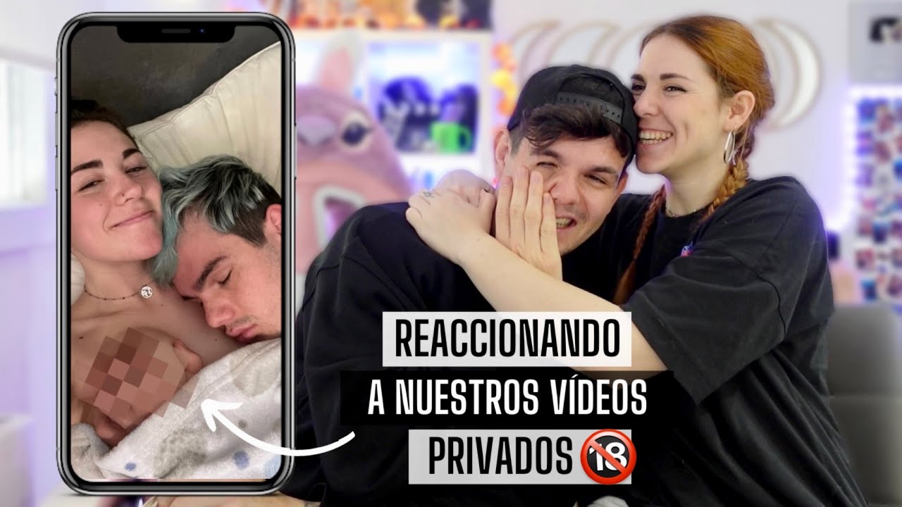 REACTING to our PRIVATE VIDEOS 🔞😳 *how cringe help hahahahaha*