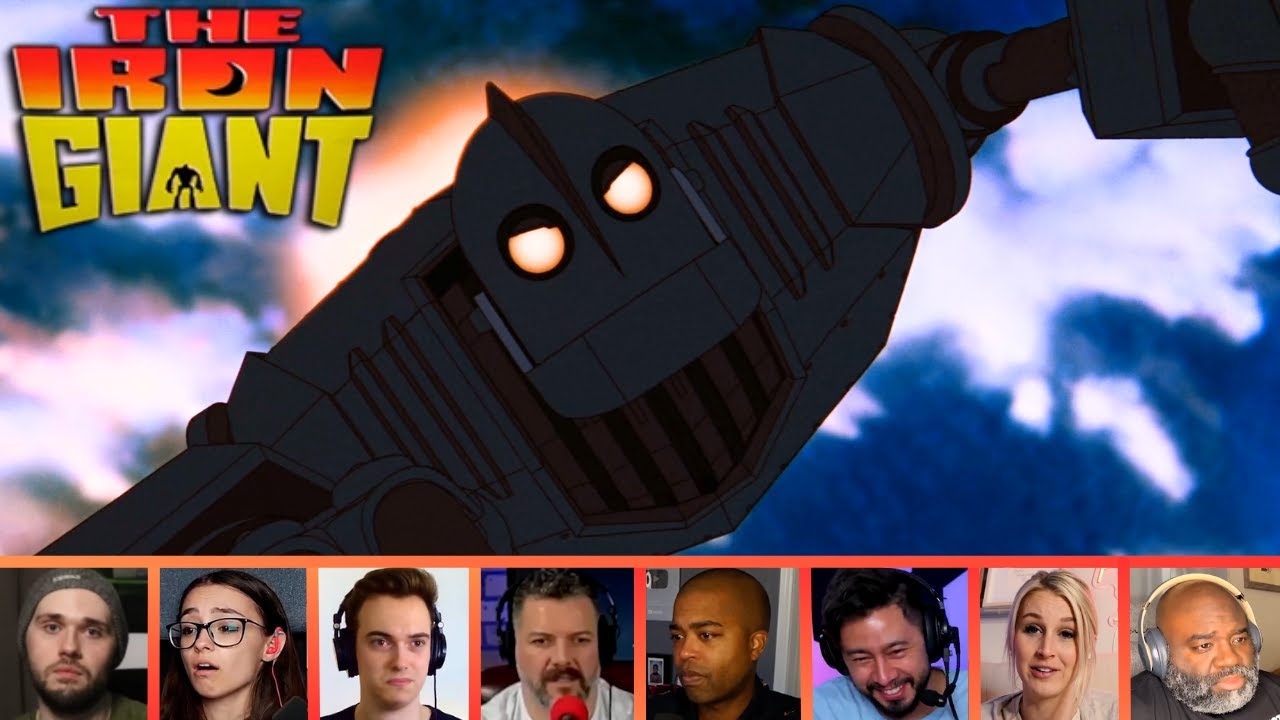 Reactors Reacting to the IRON GIANT 