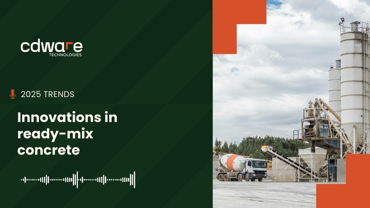 Ready-mix concrete in 2025: Trends, innovations, and strategies for success
