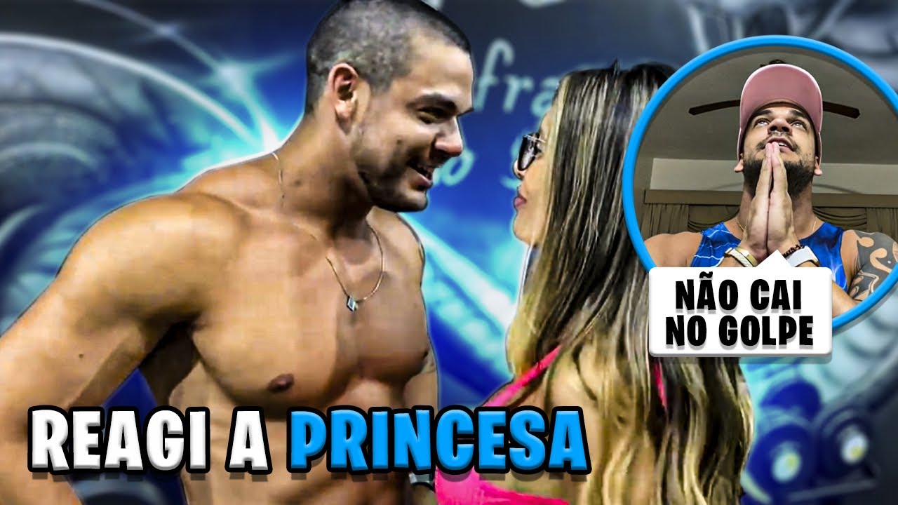 REAGINDO A PRINCESA E A RUIVA AVALIANDO MEU SHAPE