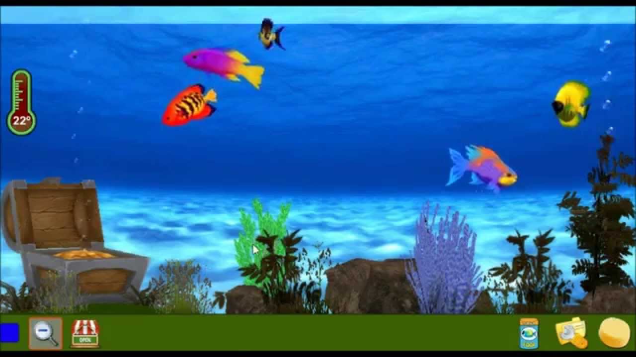 Real Aquarium 3d, pet game