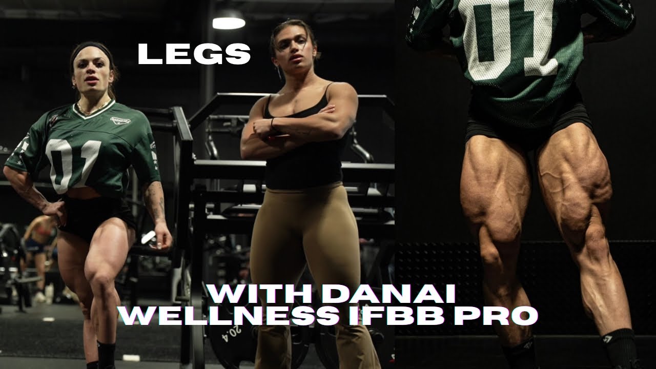 REAL Contest Prep Leg Workout | 3 Weeks Out with IFBB Pro Danai Theodoropoulou