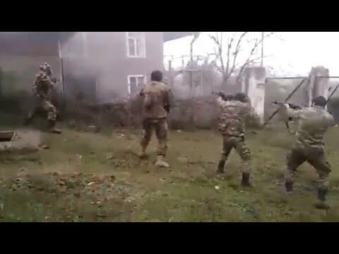 Real Döyüş. Qumbara atıb hücuma keçdilər. igidlərimiz düşmənlə üz-üzə