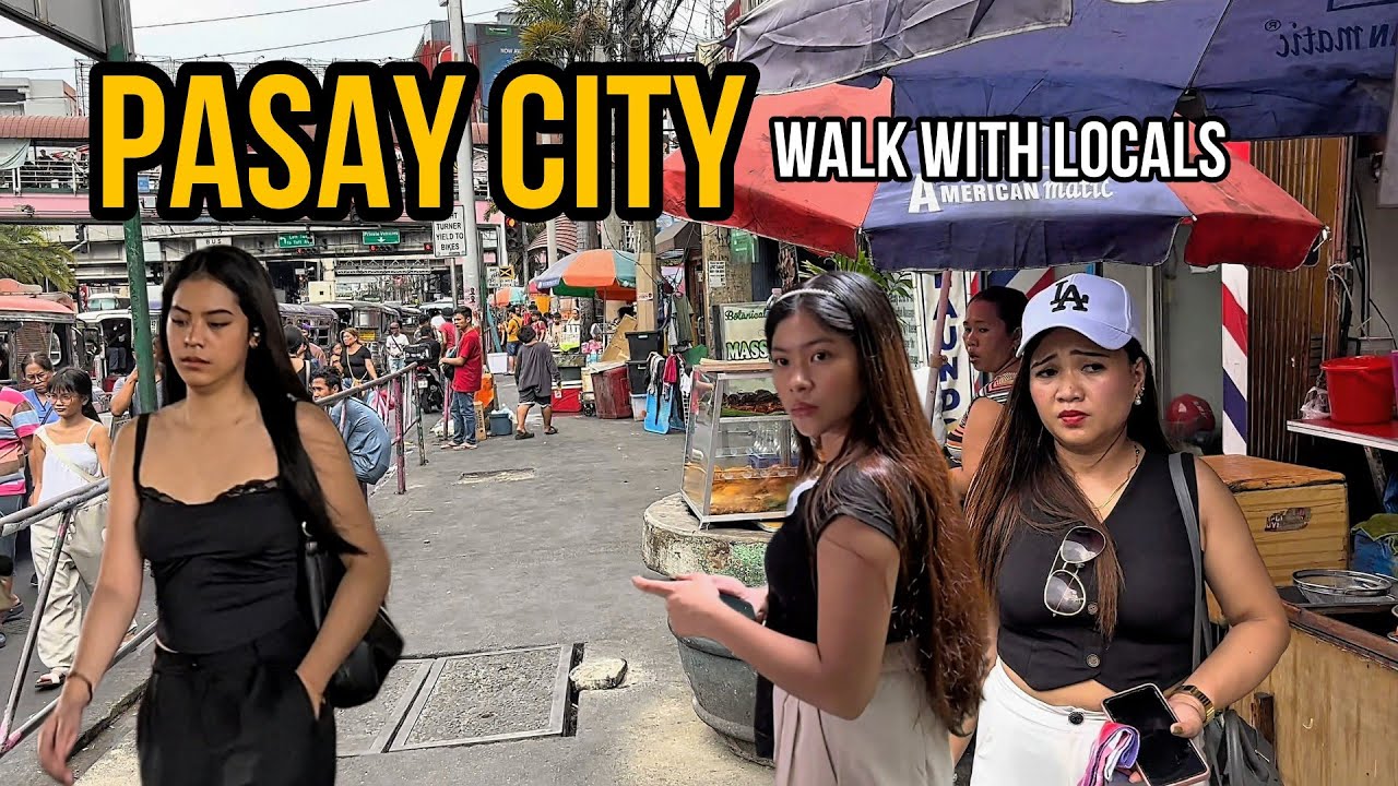 Real Immersive Walk and Friendly Locals in Pasay City Metro Manila Philippines[4K]