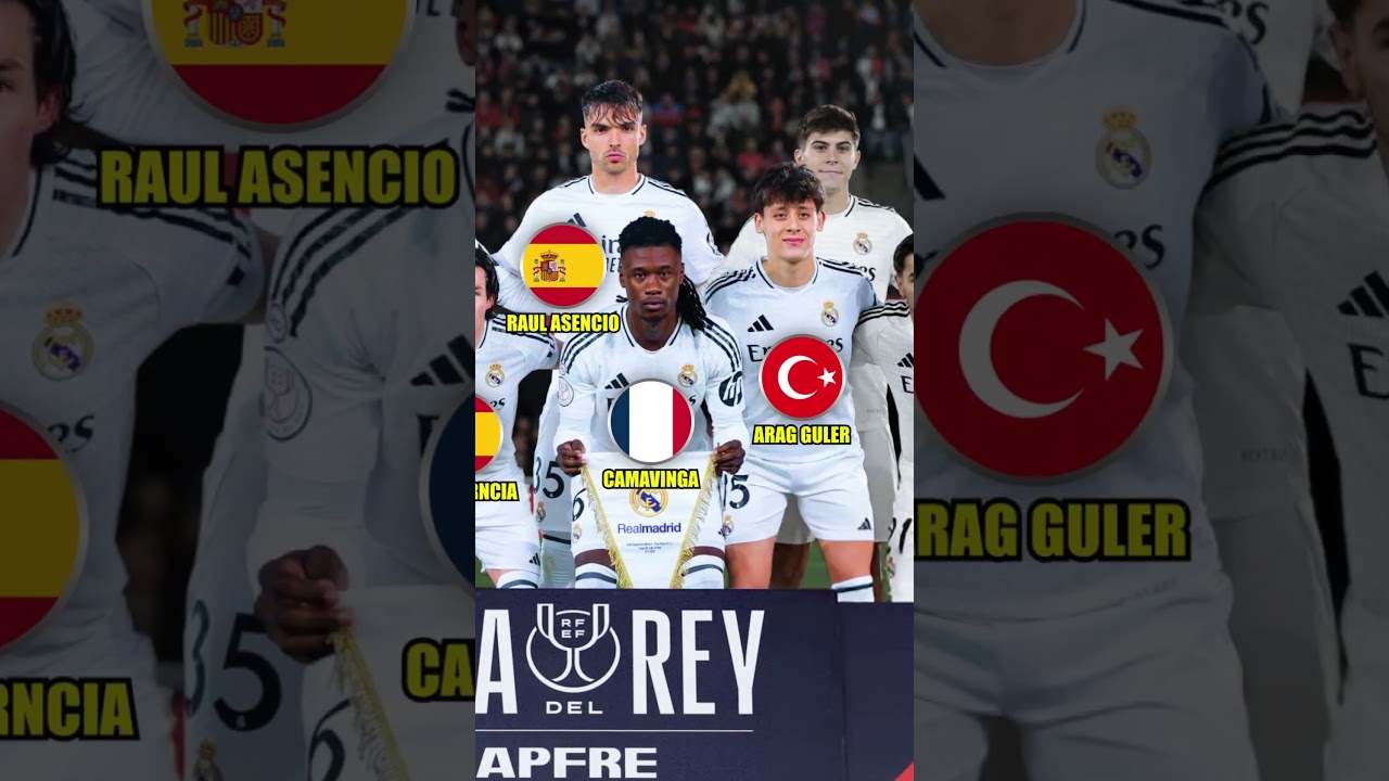 Real Madrid 5-0 Deportiva Minera Copa Del Rey 2025