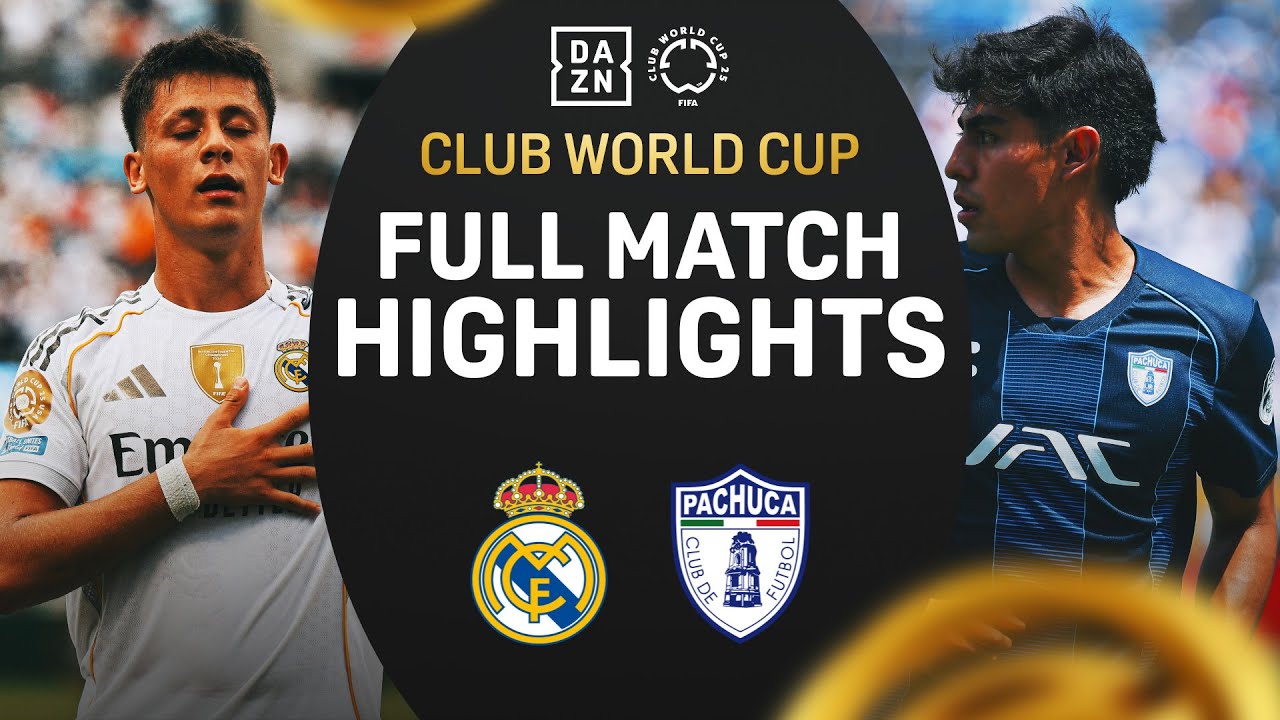 Real Madrid Blow Pachuca Away With 10 Men | FIFA Club World Cup Highlights