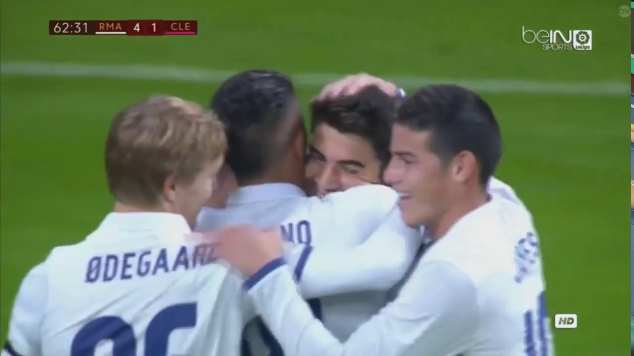 Real Madrid Enzo Zidane son of Zinedine Zidane Debut Goal November 30 2016