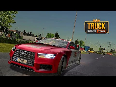 Realistic driver hands tattoo - Truck Simulator  :Ultimate Audio sedan DLC MOD Gameplay #arkatgames