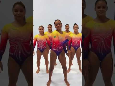 Rebeca Andrade, flavia saraiva, jade Barbosa, lorrane e cristal