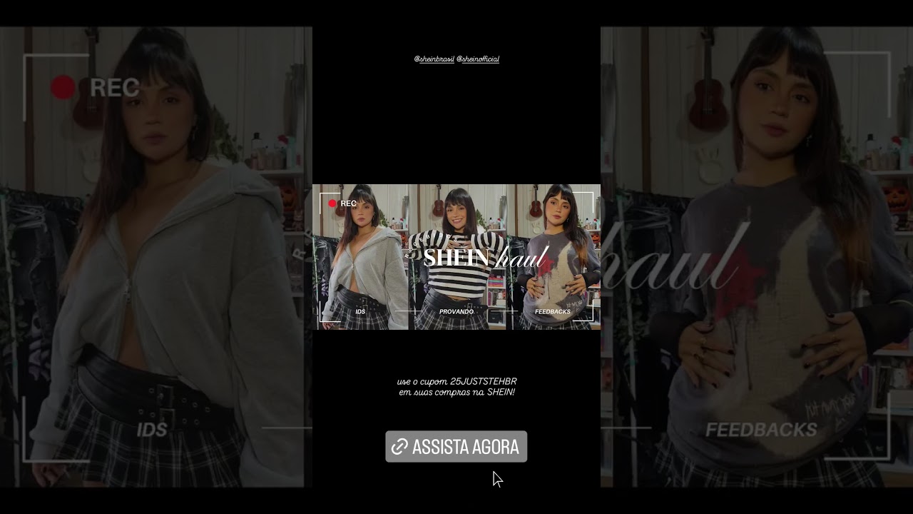 recebidos SHEIN| provando roupas da SHEIN | #SHEIN #SHEINHAUL #sheinx100kchallenge