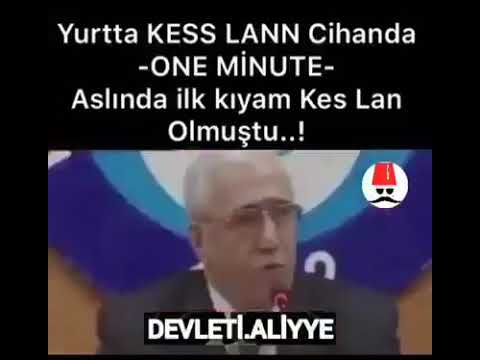 Recep Tayyip Erdoğan'ın kes ulan dediği o muhteşem konuşması sizlerle