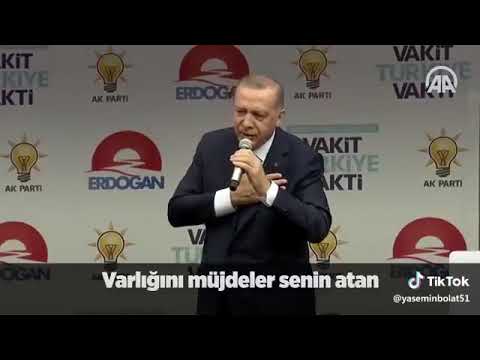 Recep Tayyip Erdoğan'nın şarkısı alt yazılı