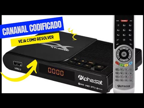 receptor alphasat canal codificado