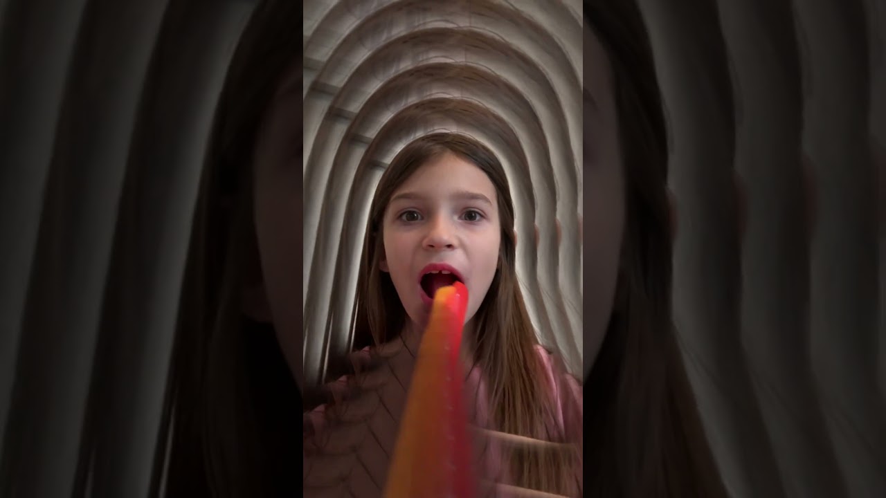 Red and yellow popsicle ￼