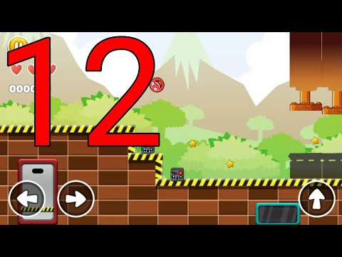 Red Ball Adventure Level 12 Android Walkthrough New Ball Bounce Games