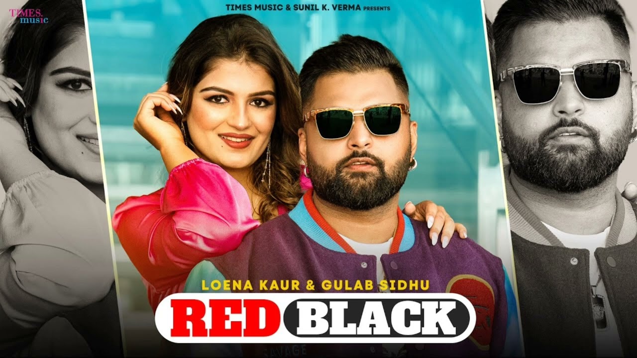 Red Black Gulab Sidhu Loena Kaur Dhol Remix Jagmeet Production Original Mix New Punjabi song 2023