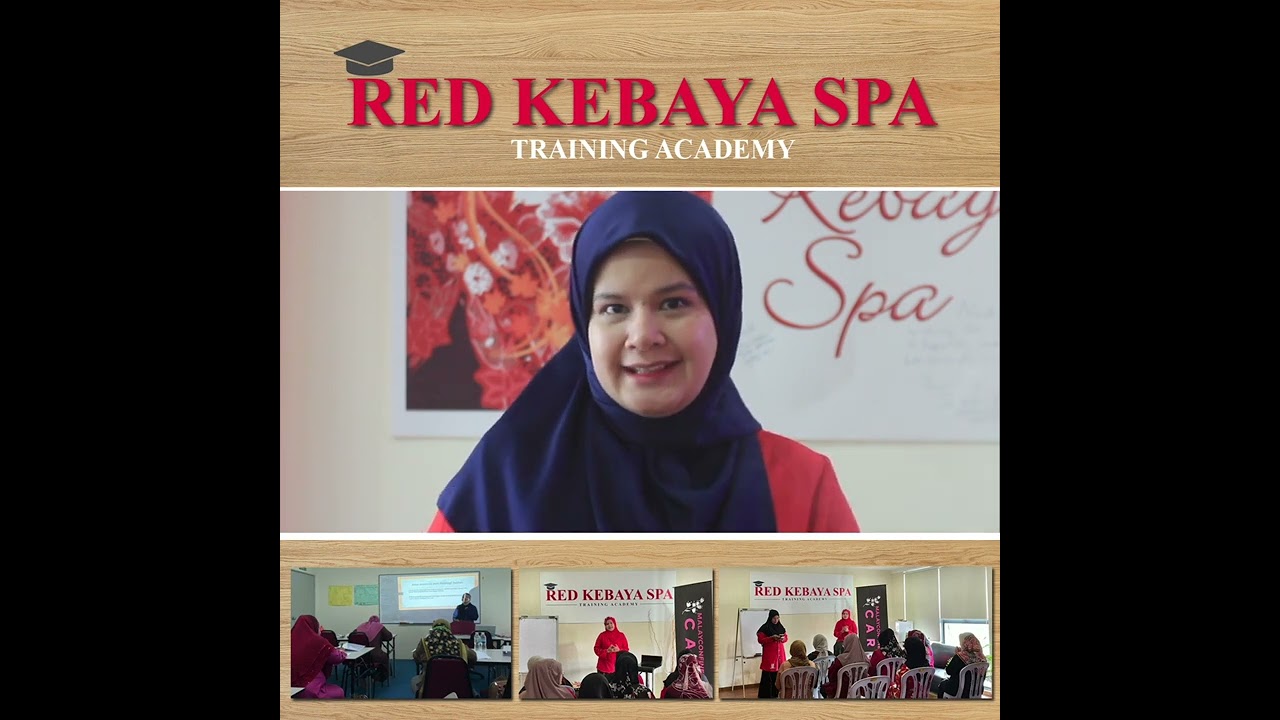 red kebaya spa video marketing