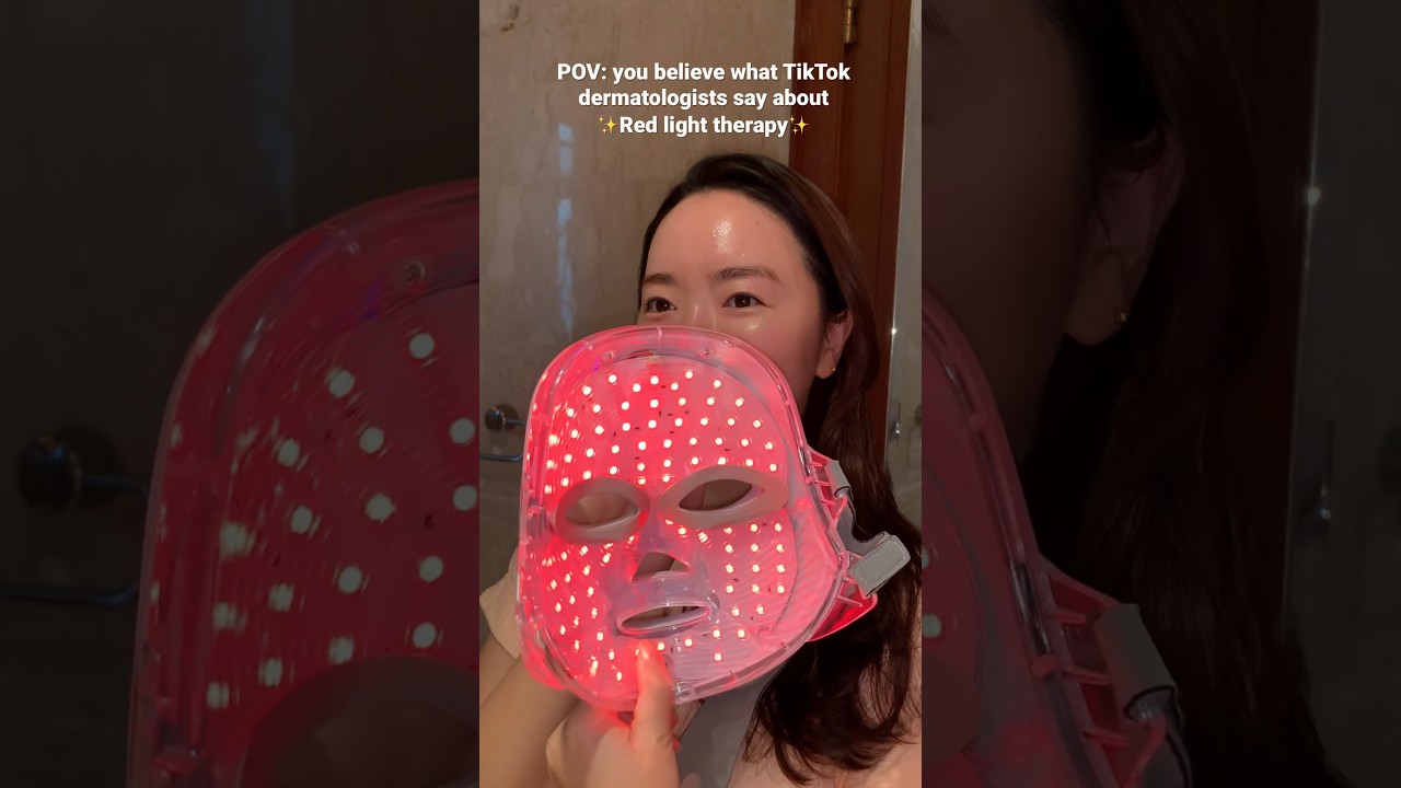 📌Red light therapy mask for skin rejuvenation #redlighttherapy#redlightmask#beautydevice#ledmask