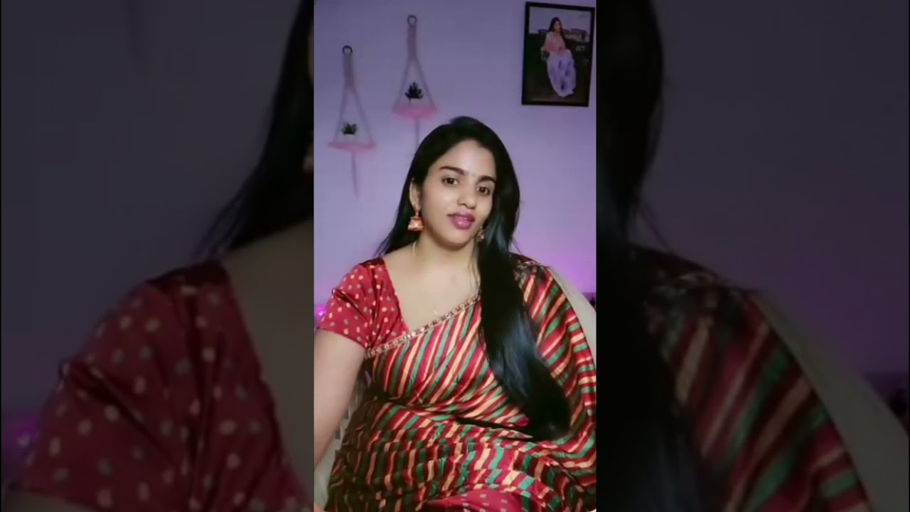 red saree Outlook small dance video tango live | imo video EP-1
