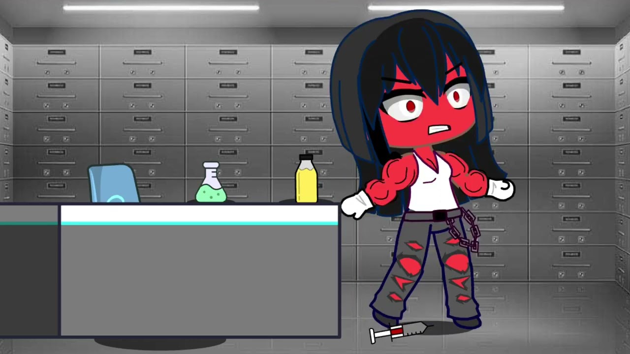 Red she hulk | Gacha club | With sound