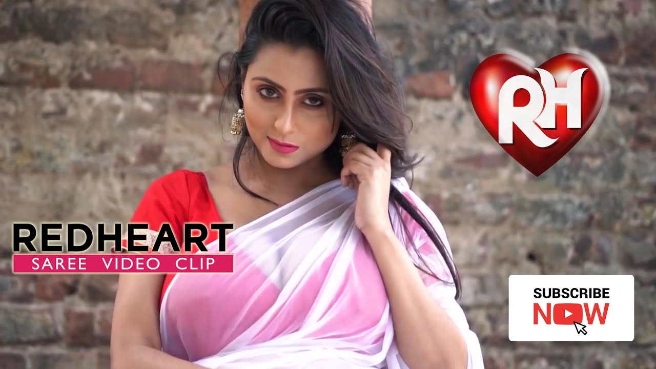 Redheart Saree Lover # Maria in White Saree Outdoor Photoshoot HD1080p | Saree Lover | | Sexy Boudi
