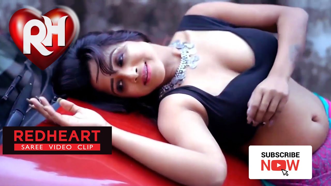 Redheart Saree Lover # Trisha Sen in Lavender Saree Photoshoot Full HD1080p | Saree Beauty | Navel