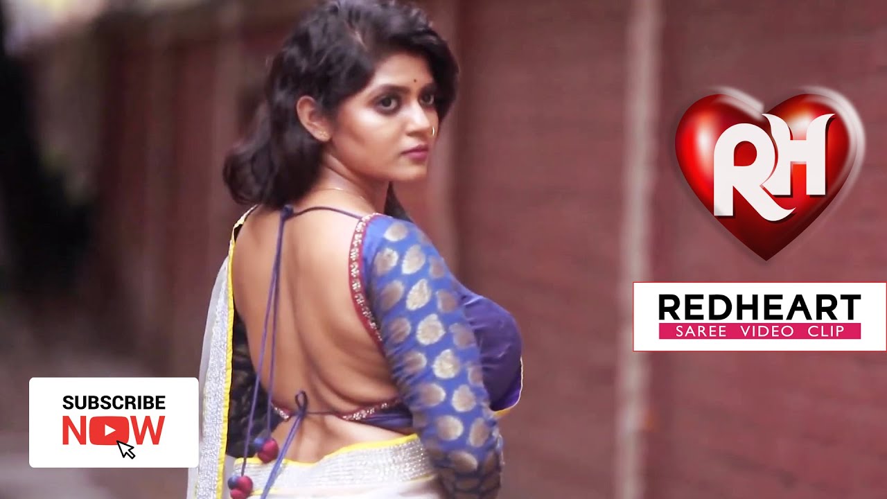 Redheart Saree Lover # Triyaa in White Saree Photoshoot HD1080p | Hot Saree Model | Saree Lover
